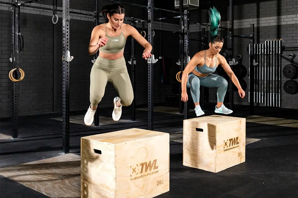 Exercice Box jump Crossfit