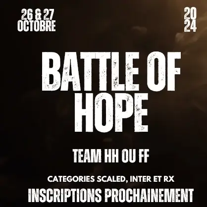 BATTLE OF HOPE 2024