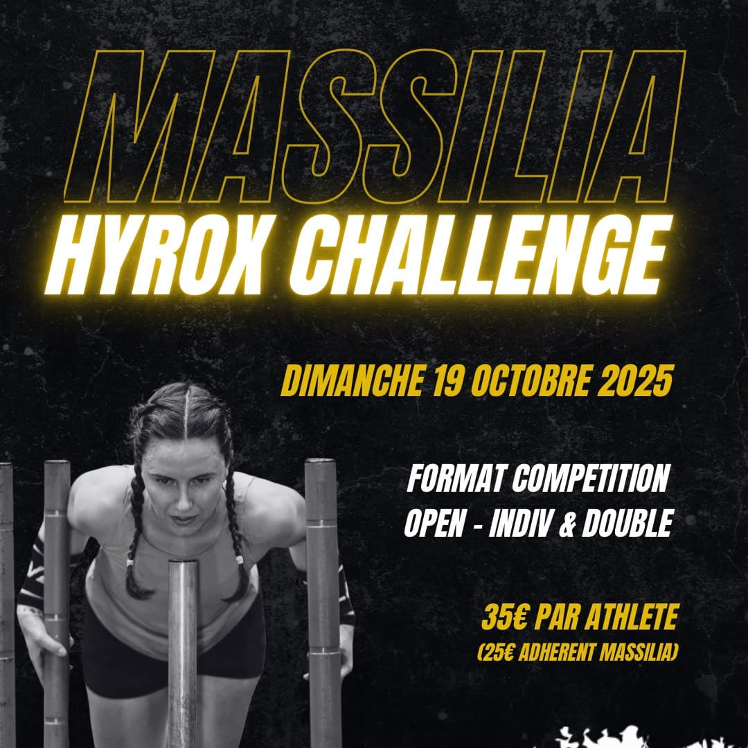 Massilia Hyrox Challenge – CrossFit Massilia (2025)