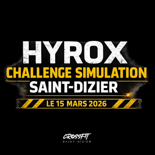 Hyrox Challenge Simulation Saint-Dizier