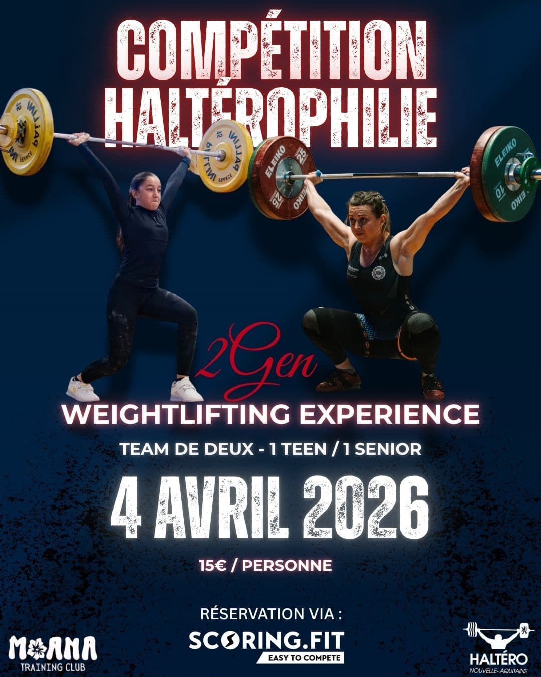 2GEN Weightlifting Experience 2026