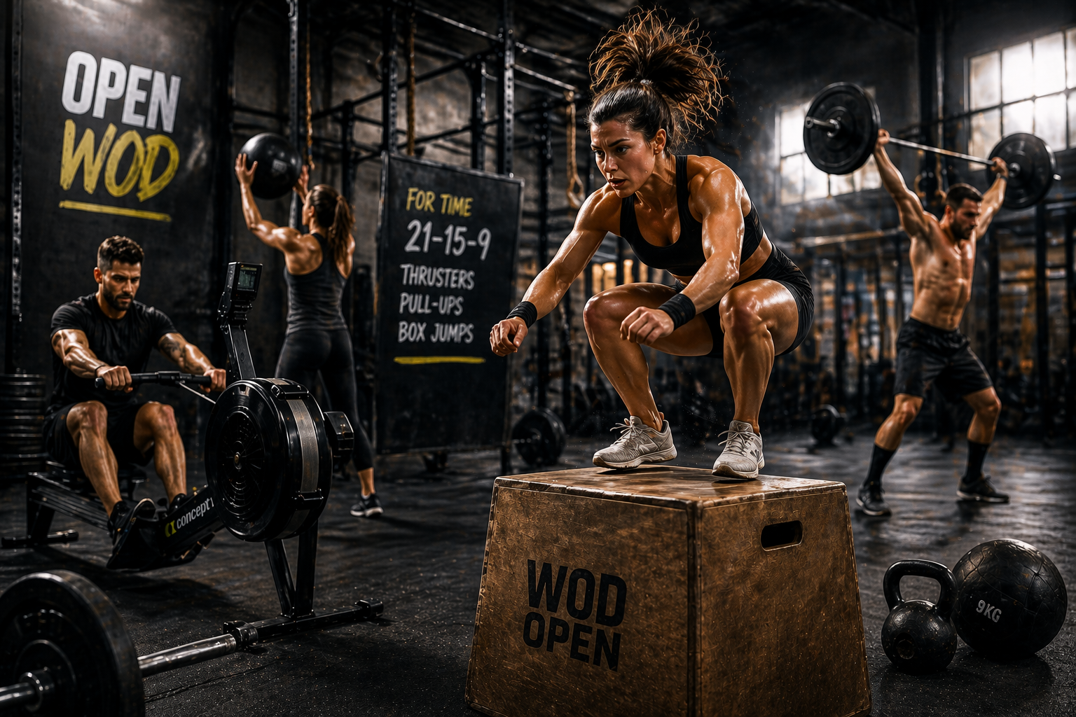 Open WOD : séance CrossFit originale pour se tester