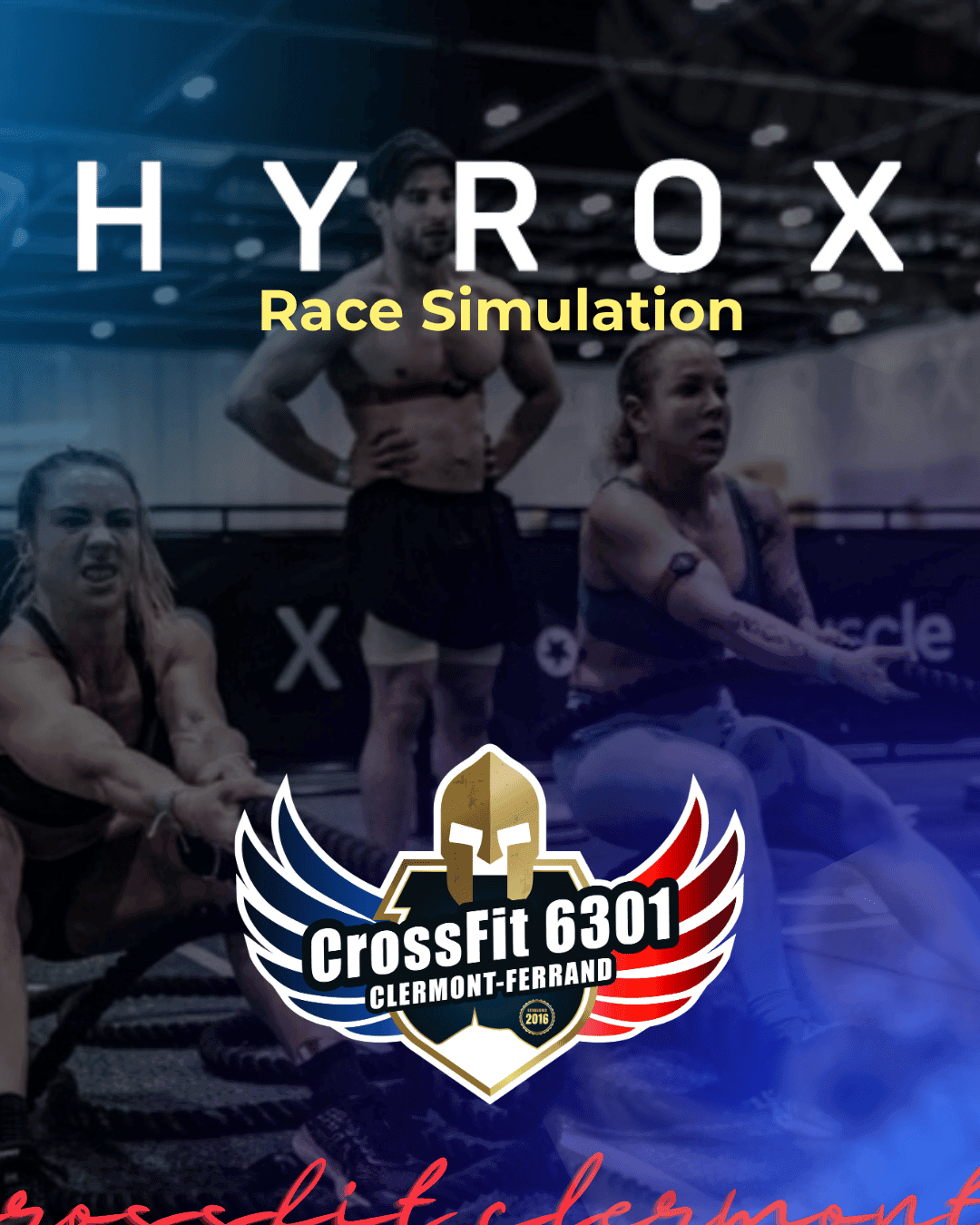 Hyrox Race Simulation Clermont-Ferrand 2