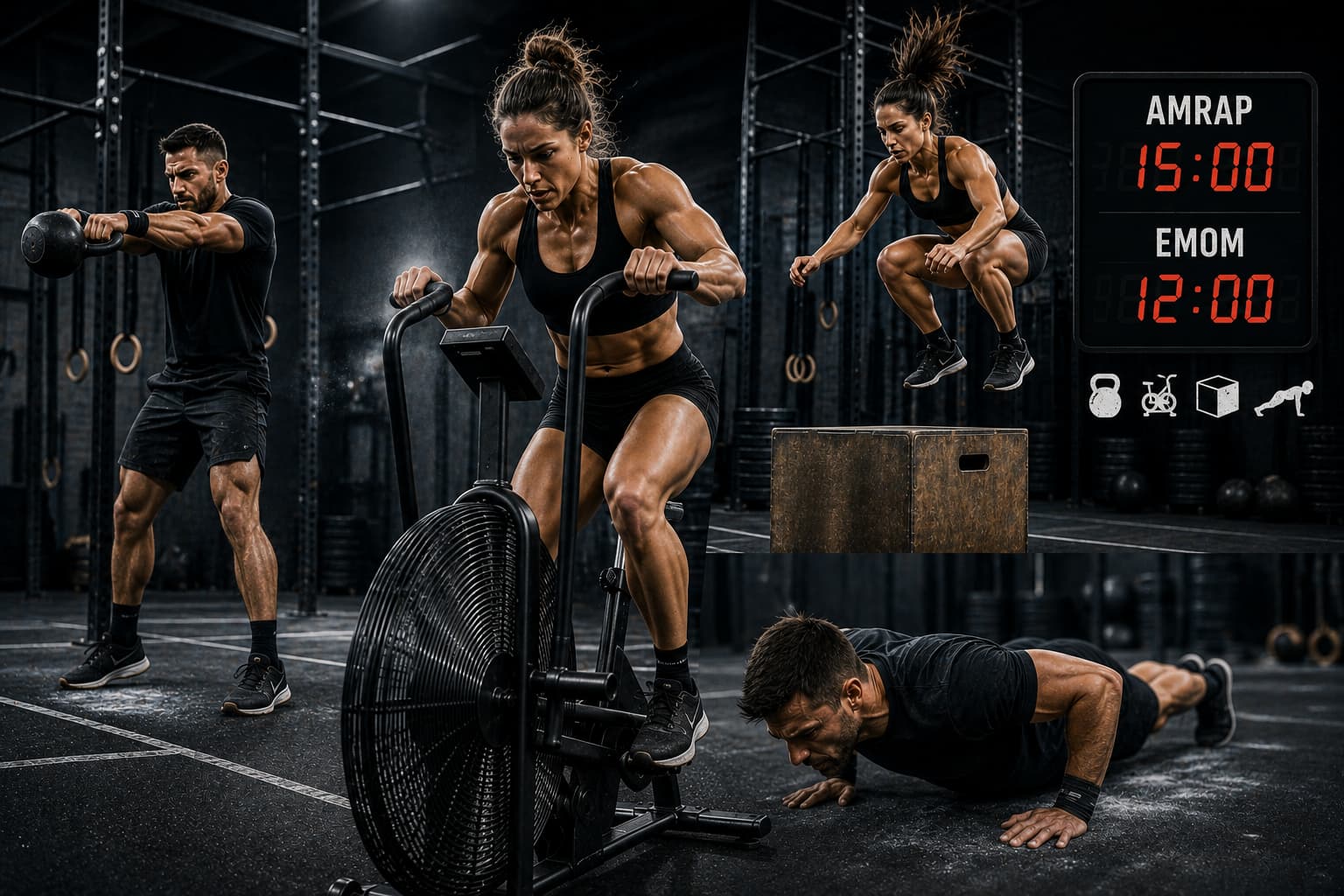 Iron Circuit : le wod AMRAP/EMOM qui teste tout
