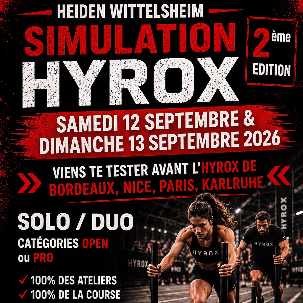 HYROX SIMULATION 2ème Edition- SCH HEIDEN