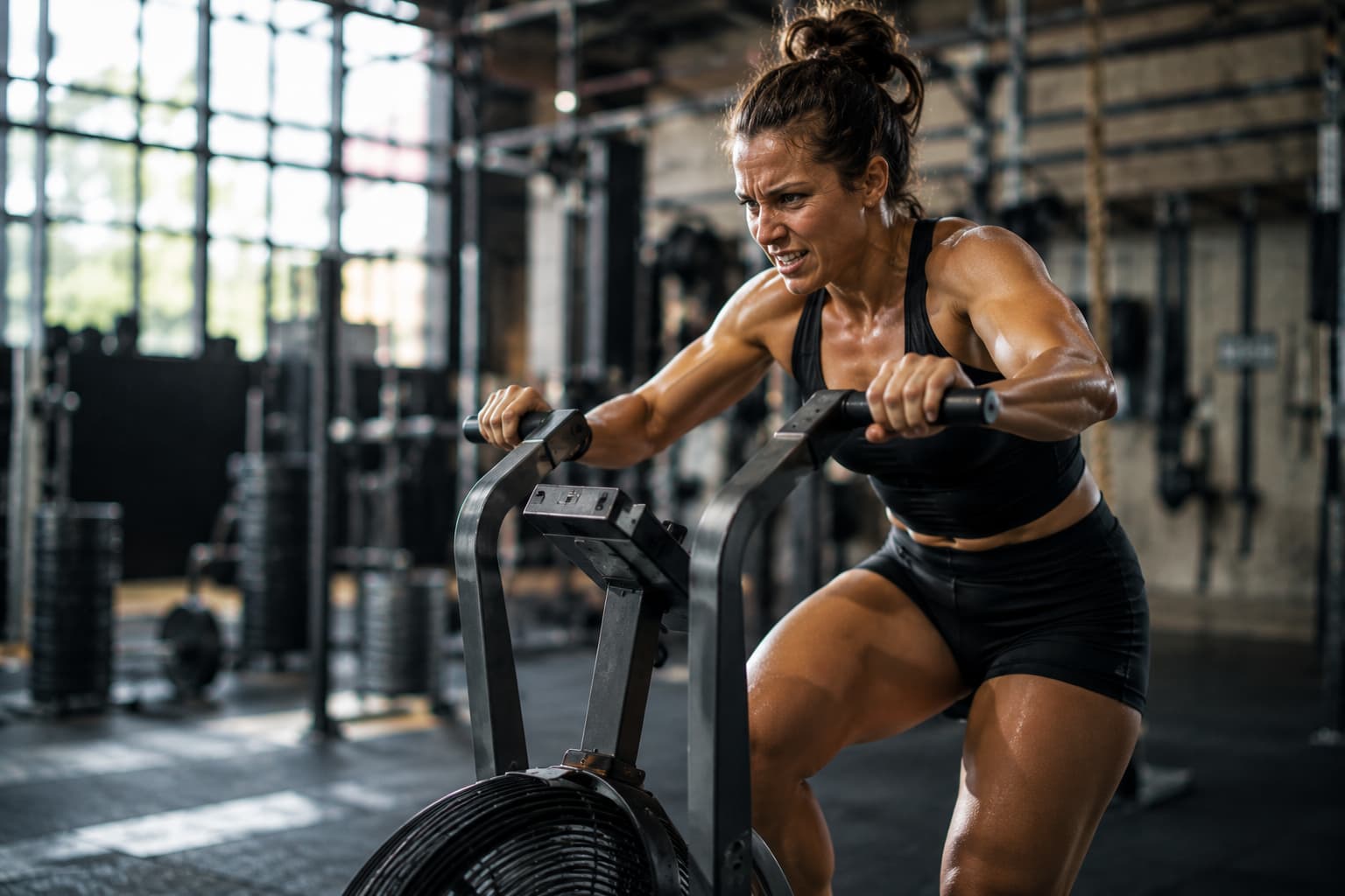 Assault Bike en CrossFit : Technique, Respiration et Pacing pour Ne Plus Cramer