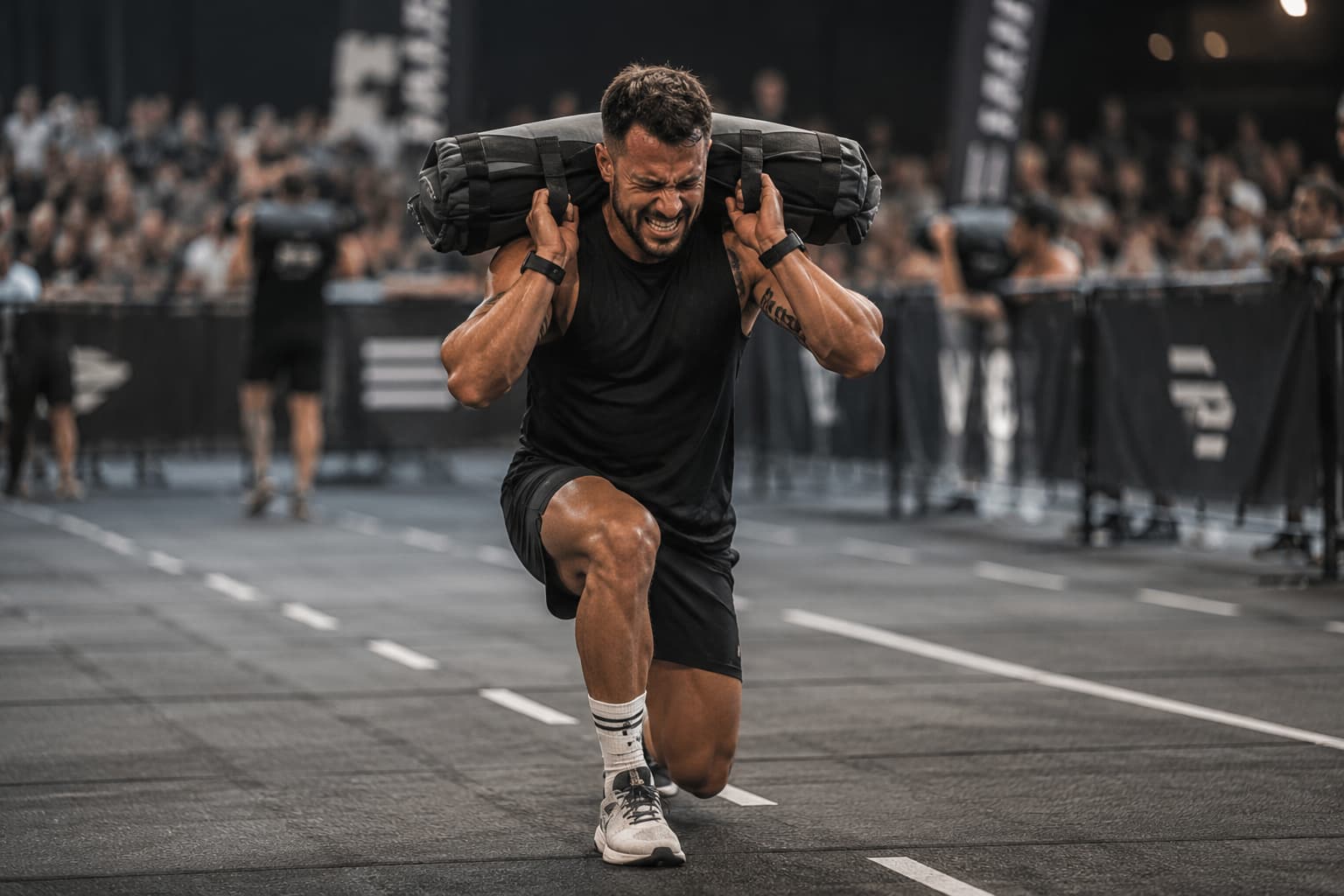 Sandbag Lunges Hyrox : Technique Parfaite et Erreurs à Éviter sur la Station 7