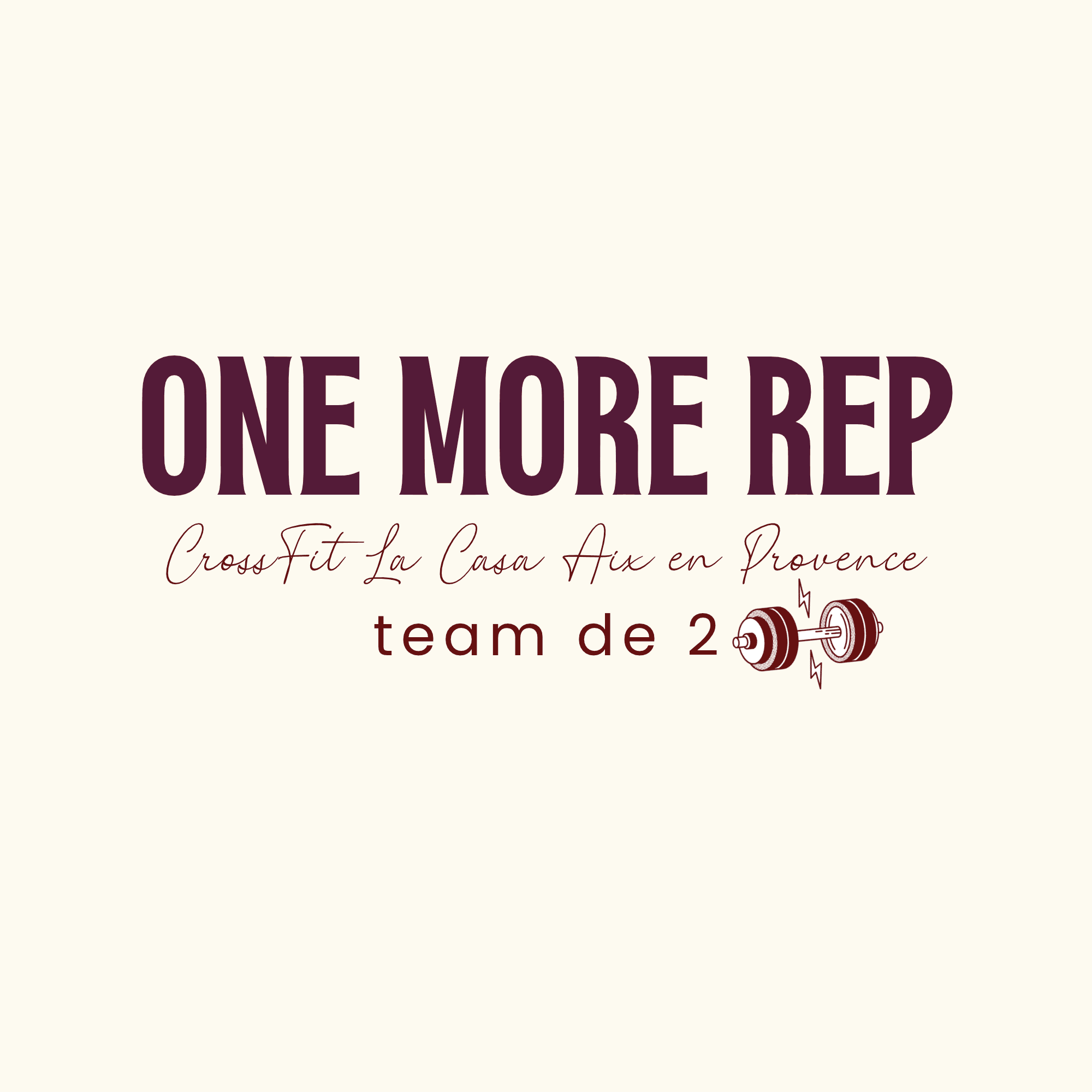 ONE MORE REP CROSSFIT LA CASA